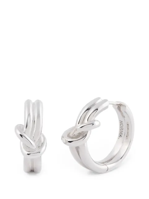 NORMA JEWELLERY knot-detail earrings