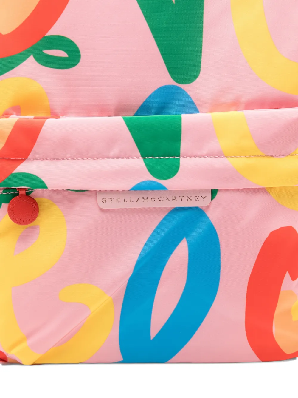  Stella Mccartney Kids Printed Backpack - Pink 