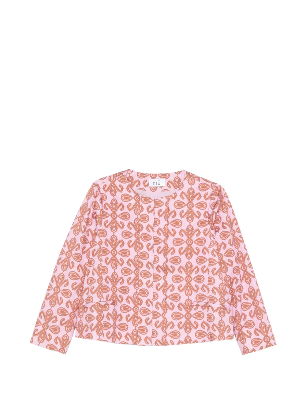 Niu Bolero a fiori - Rosa