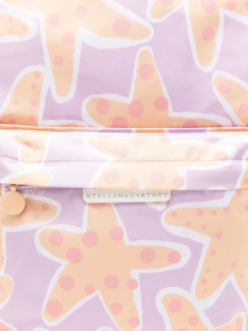 Starfish-Print Backpack