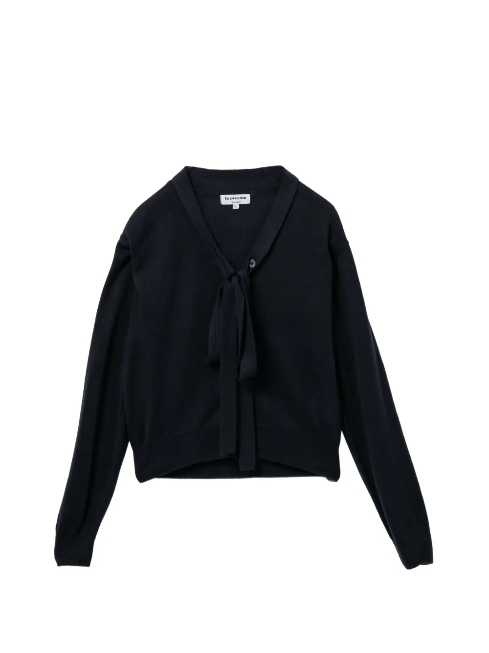 La Piscine knited scarf cardigan