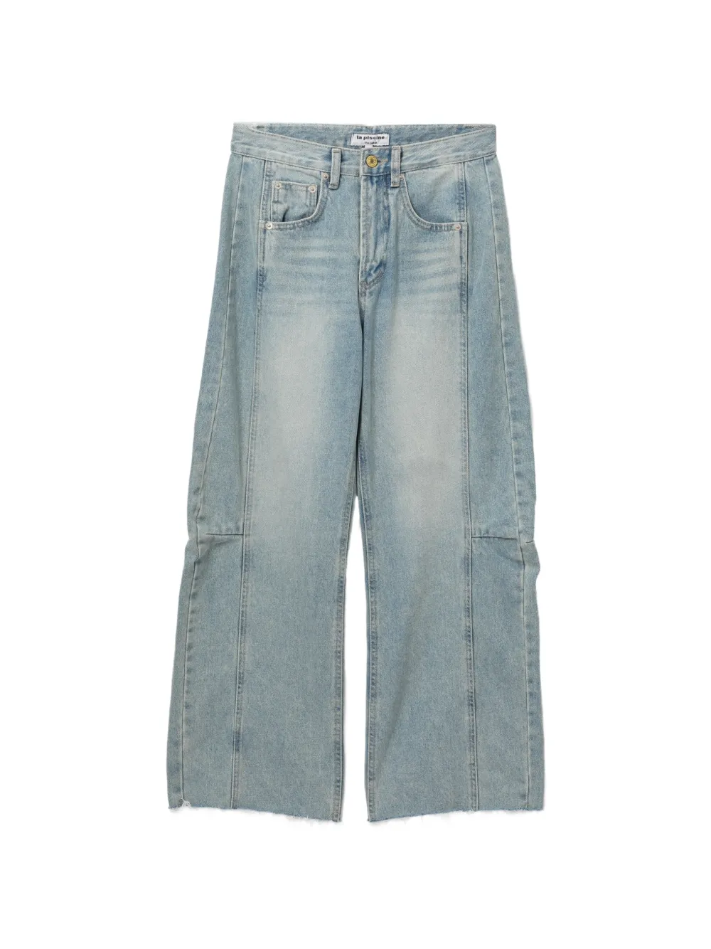 La Piscine banana denim jeans - Blu