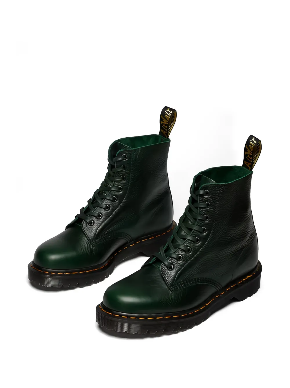 Dr. Martens 1460 Pascal lace-up leather boots Groen