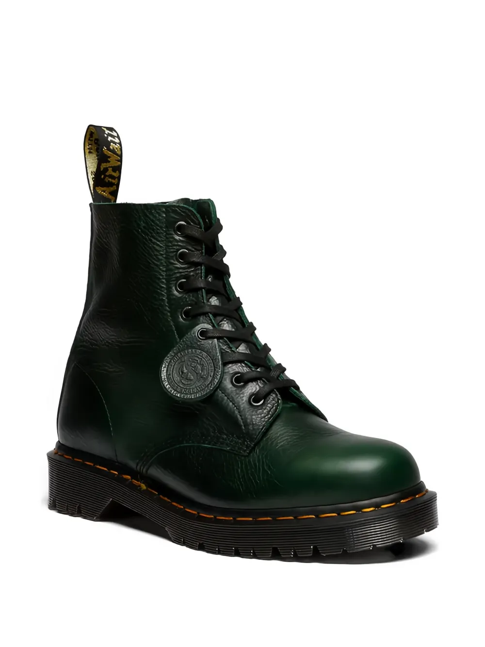 Dr. Martens 1460 Pascal lace-up leather boots Groen