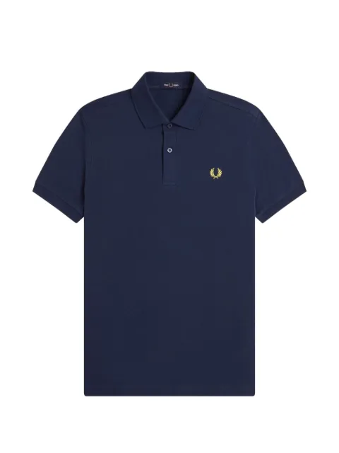 Fred Perry logo-embroidered polo shirt