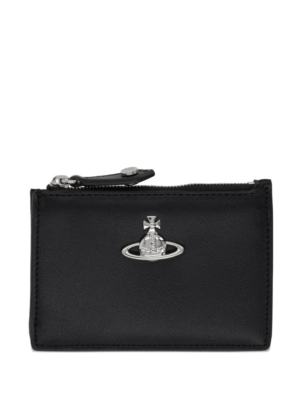 Vivienne Westwood orb zip wallet - Nero