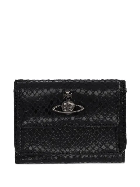 Vivienne Westwood cartera Orb de piel texturizada 