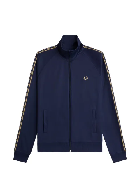 Fred Perry zip-up embroidered track jacket