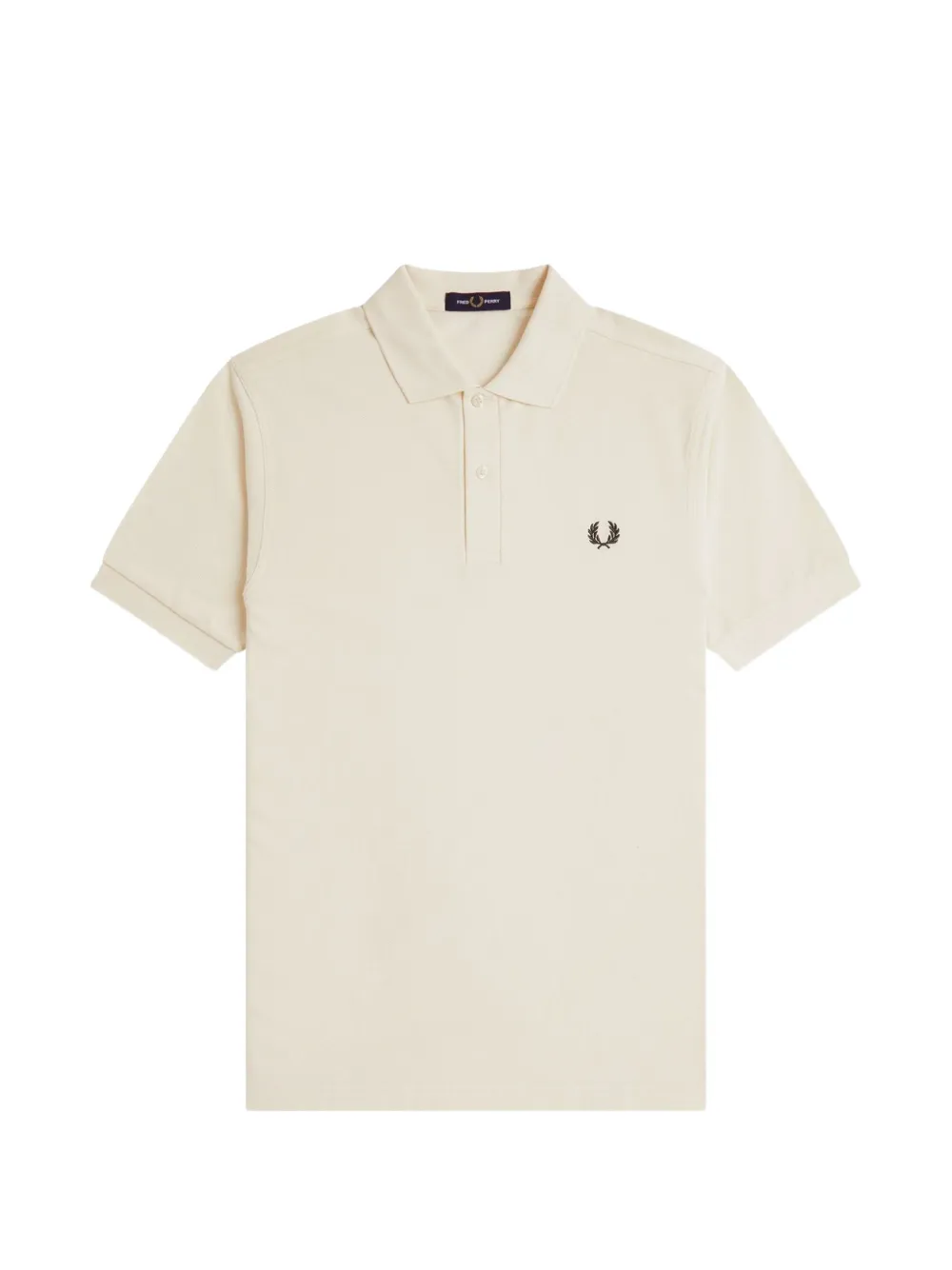 Fred Perry logo-detail polo shirt - Toni neutri