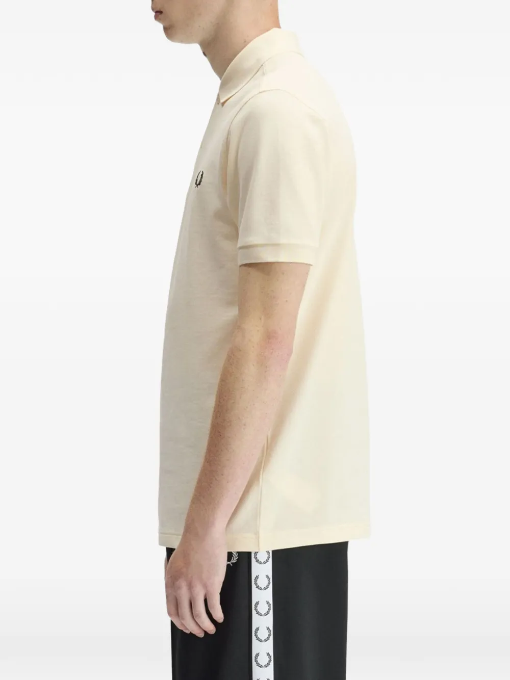 Fred Perry Poloshirt met logo Beige