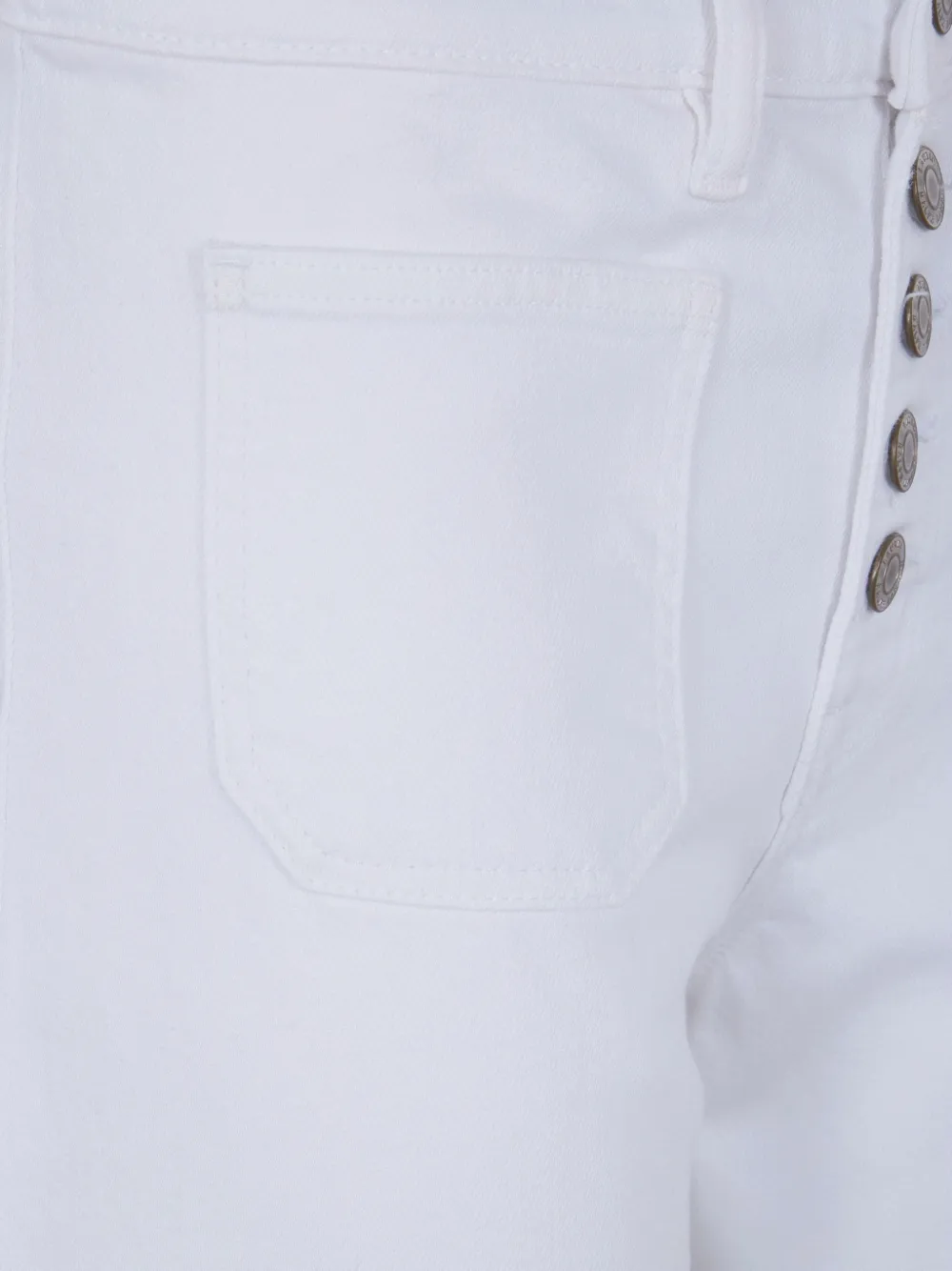 Lauren Ralph Lauren Jeans met wijde pijpen Wit