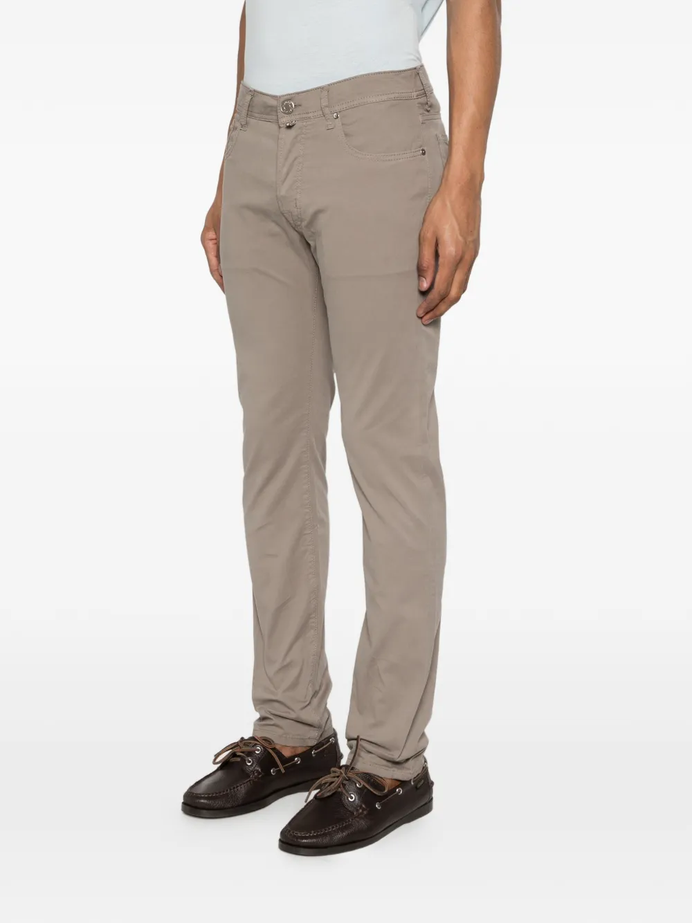 Jacob Cohën Broek met zak Beige