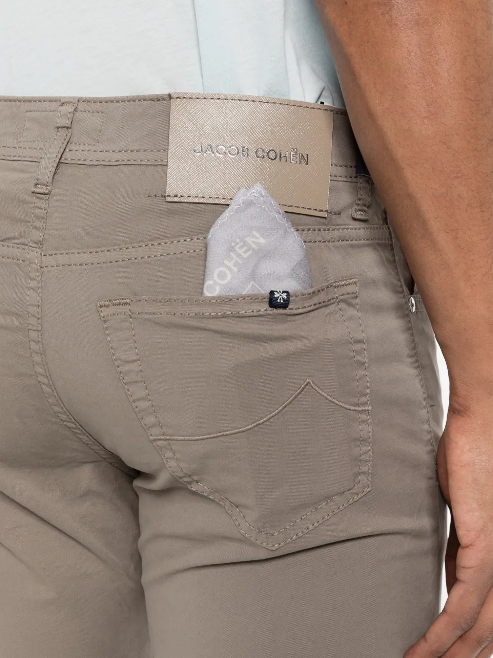 Jacob Cohën Broek met zak Beige