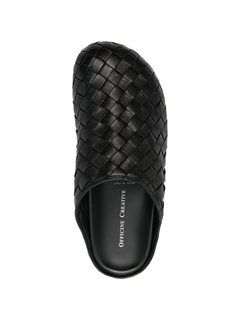 Officine Creative Intreccio muiltjes Zwart