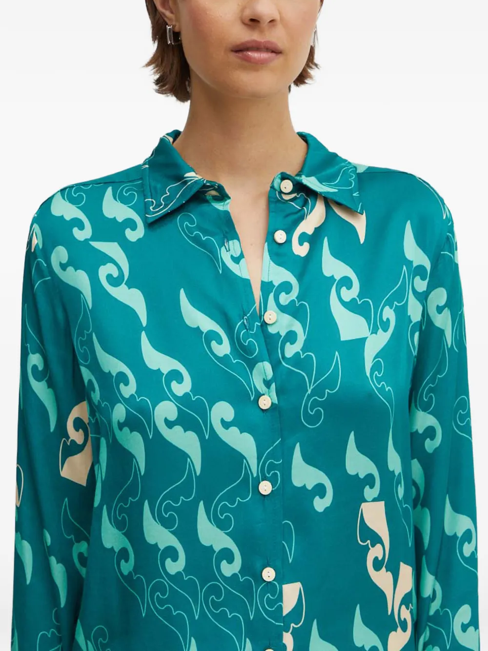 Chandelle Patterned Shirt