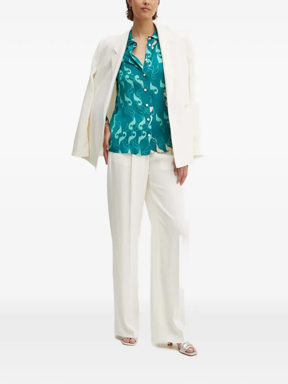 Chandelle Patterned Shirt
