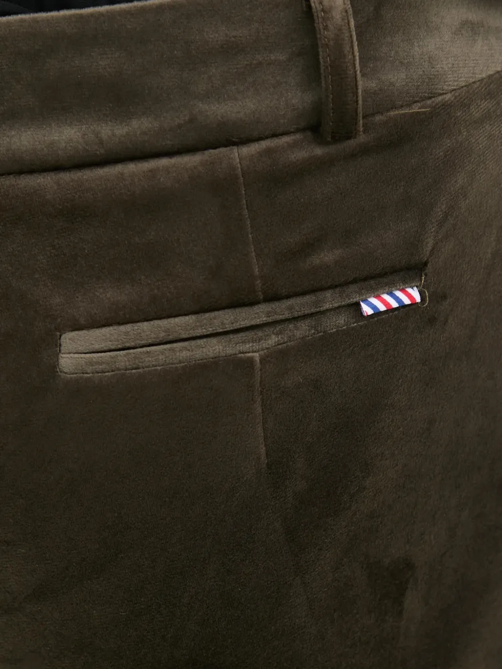 La Petite Française Parfume straight broek Groen