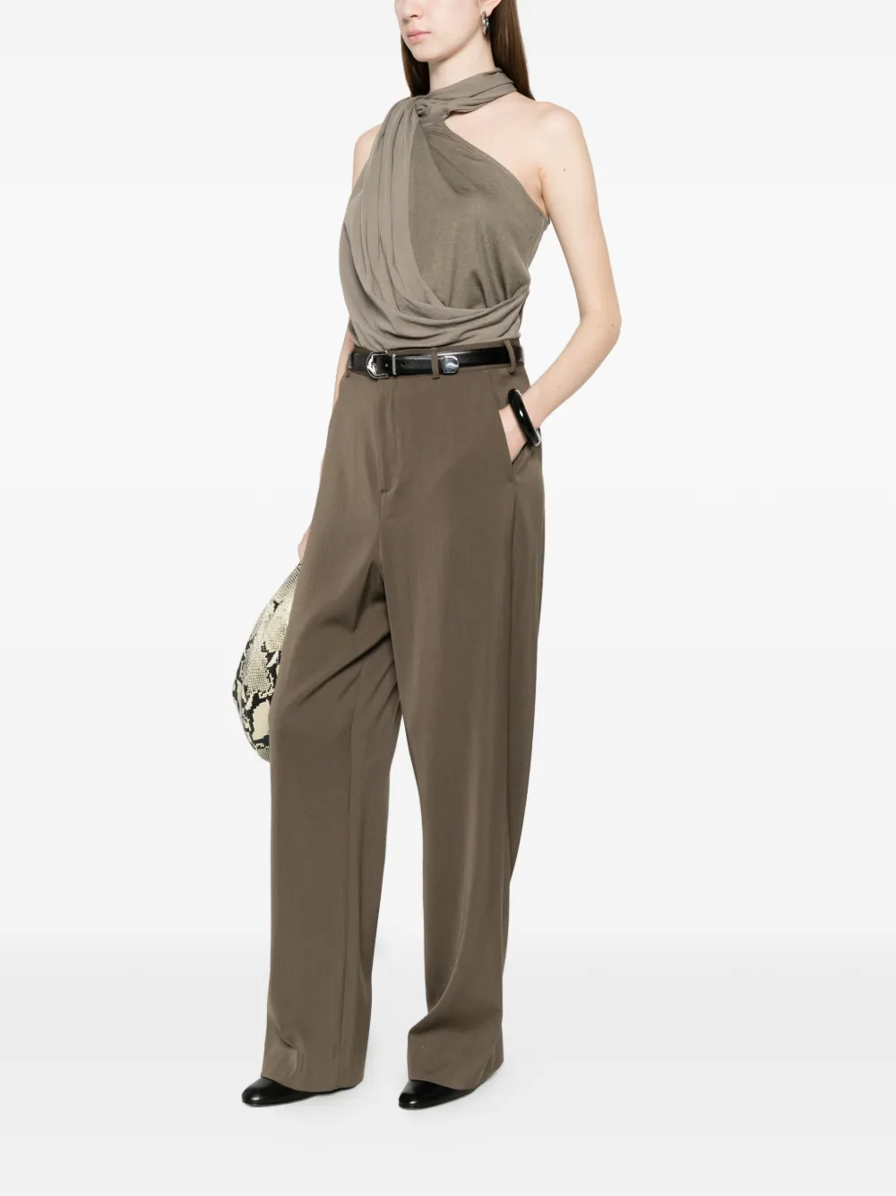  Teurn Studios Stonie Trousers - Brown 