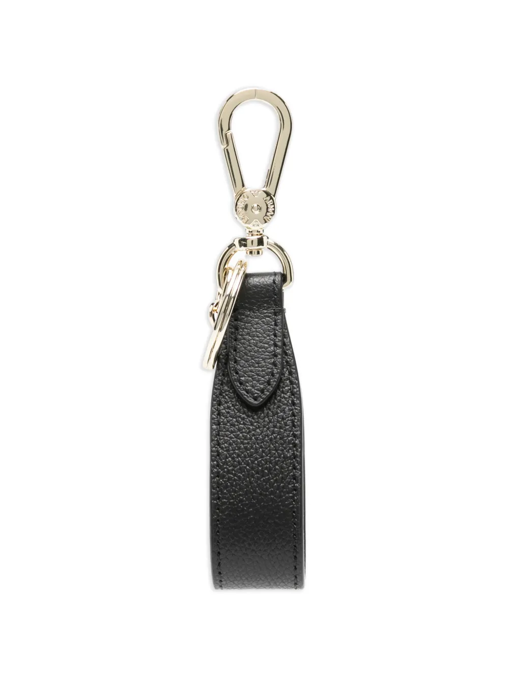 Emporio Armani bag-charm keyring - Schwarz