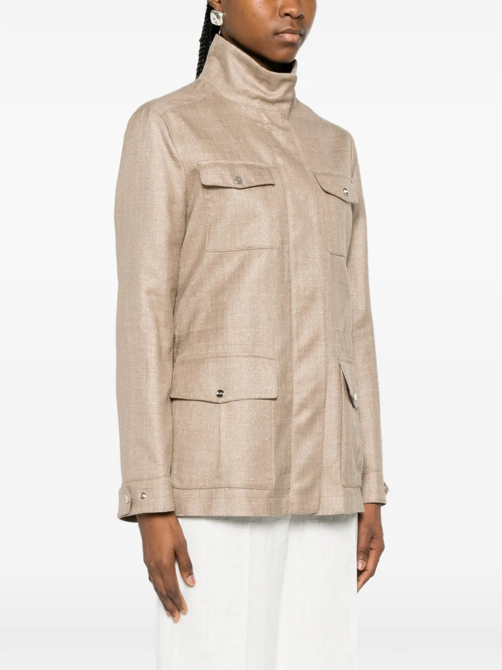Herno Jack met zakken Beige