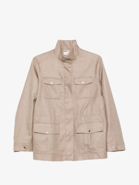Herno veste boutonnée à poches