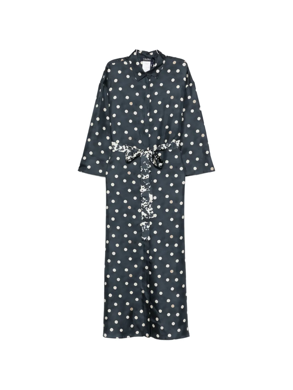 'S Max Mara polka dot mini dress - Blu