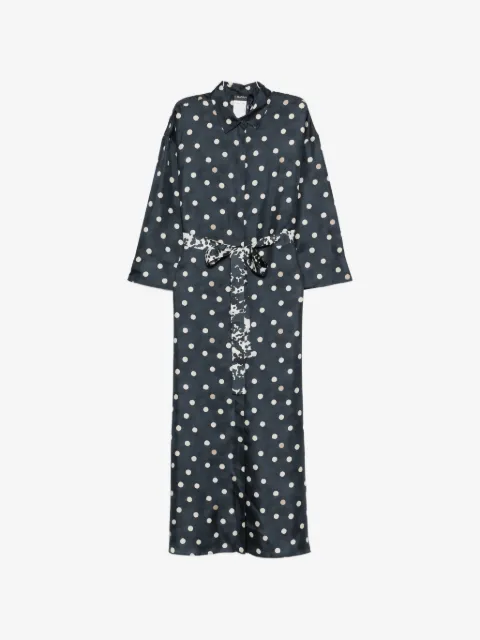 'S Max Mara vestido corto con estampado de lunares