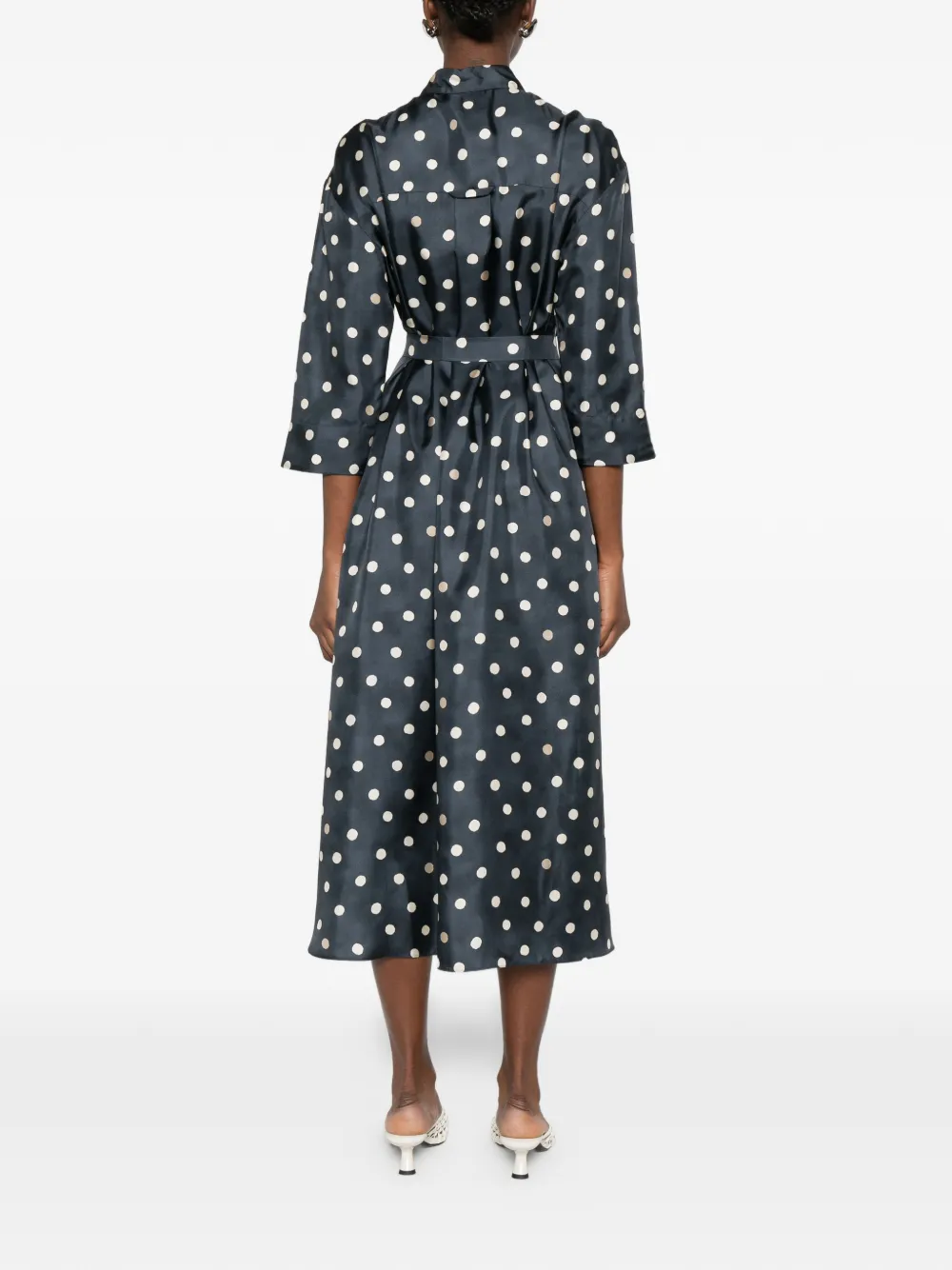 'S Max Mara Mini-jurk met stippen Blauw