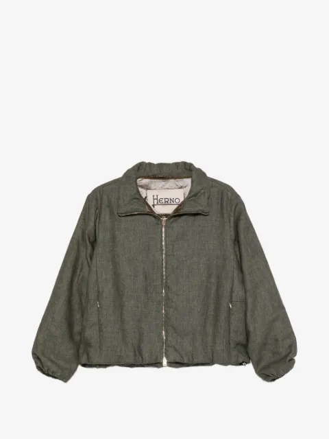 Herno zip-up bomber jacket