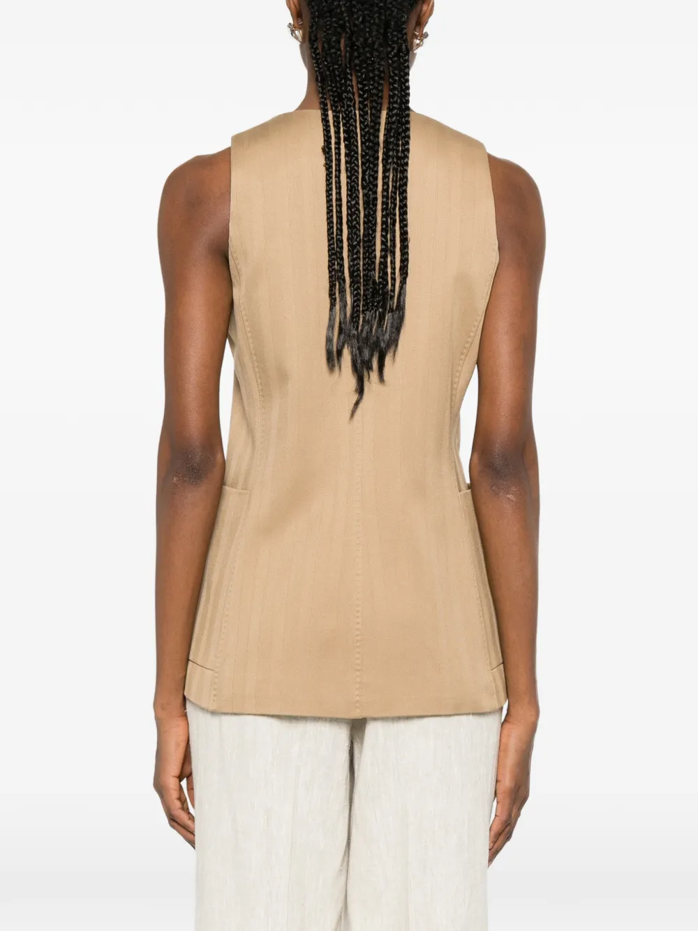 Max Mara Mxmfalla katoenen spencer Beige