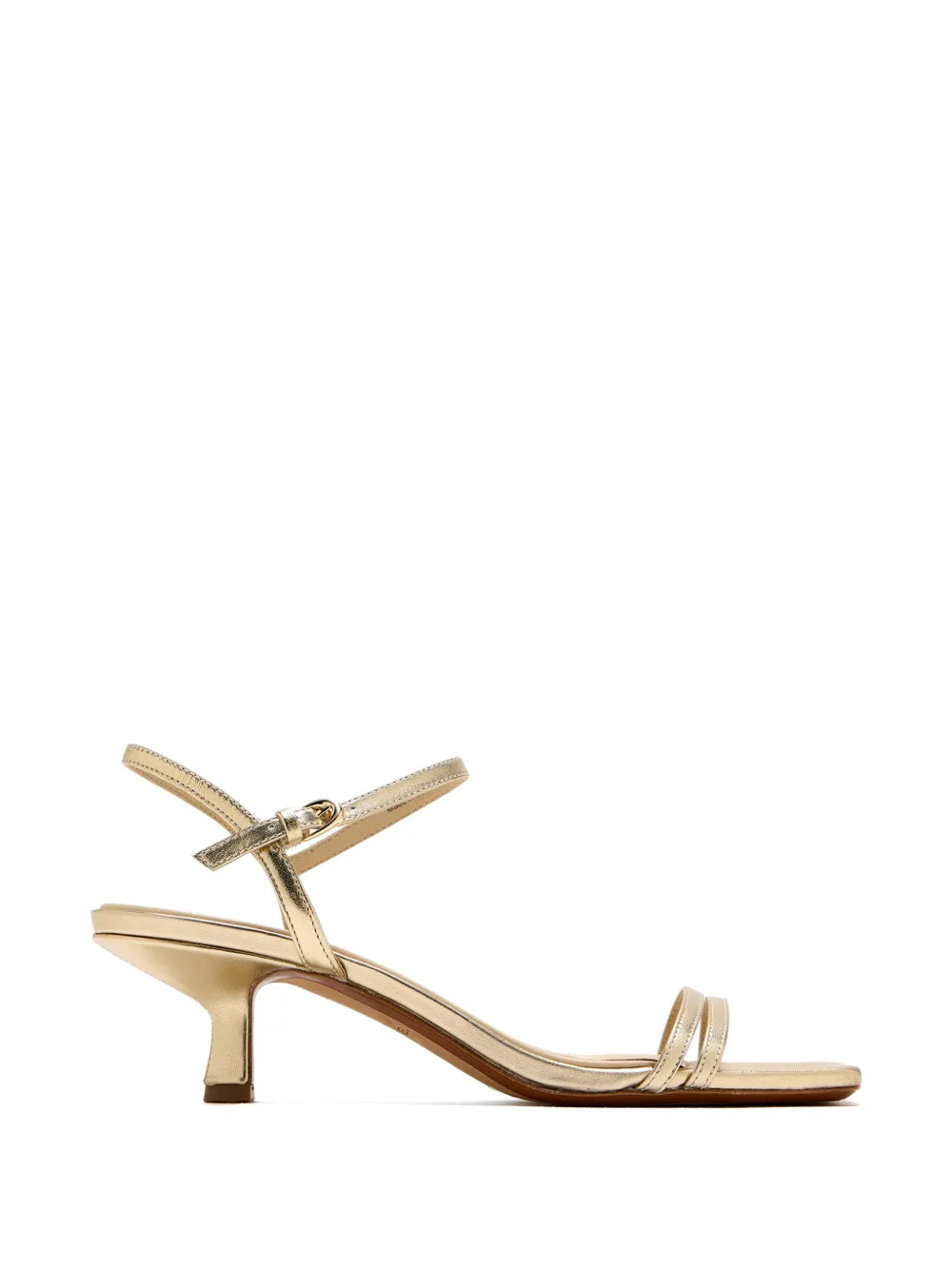 Vince Tilda leren sandalen Goud