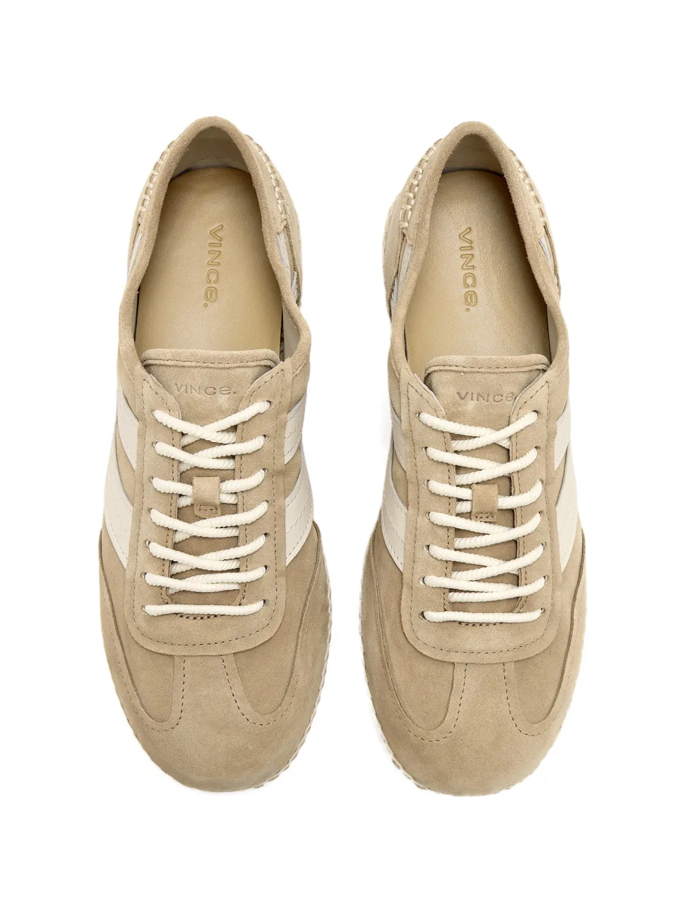 Vince Oasis espadrilles sneakers met veters Beige
