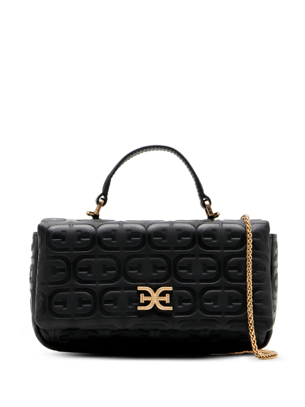 Sam Edelman Kia logo-appliqué crossbody bag - Nero
