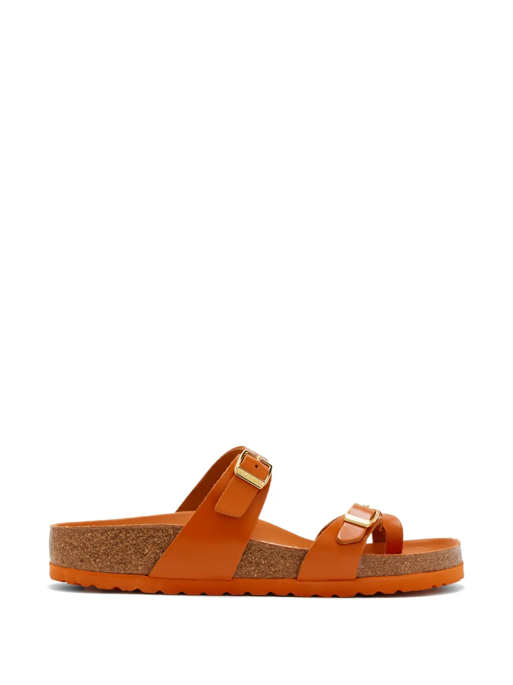 Birkenstock Mayari sandalen met gesp Oranje