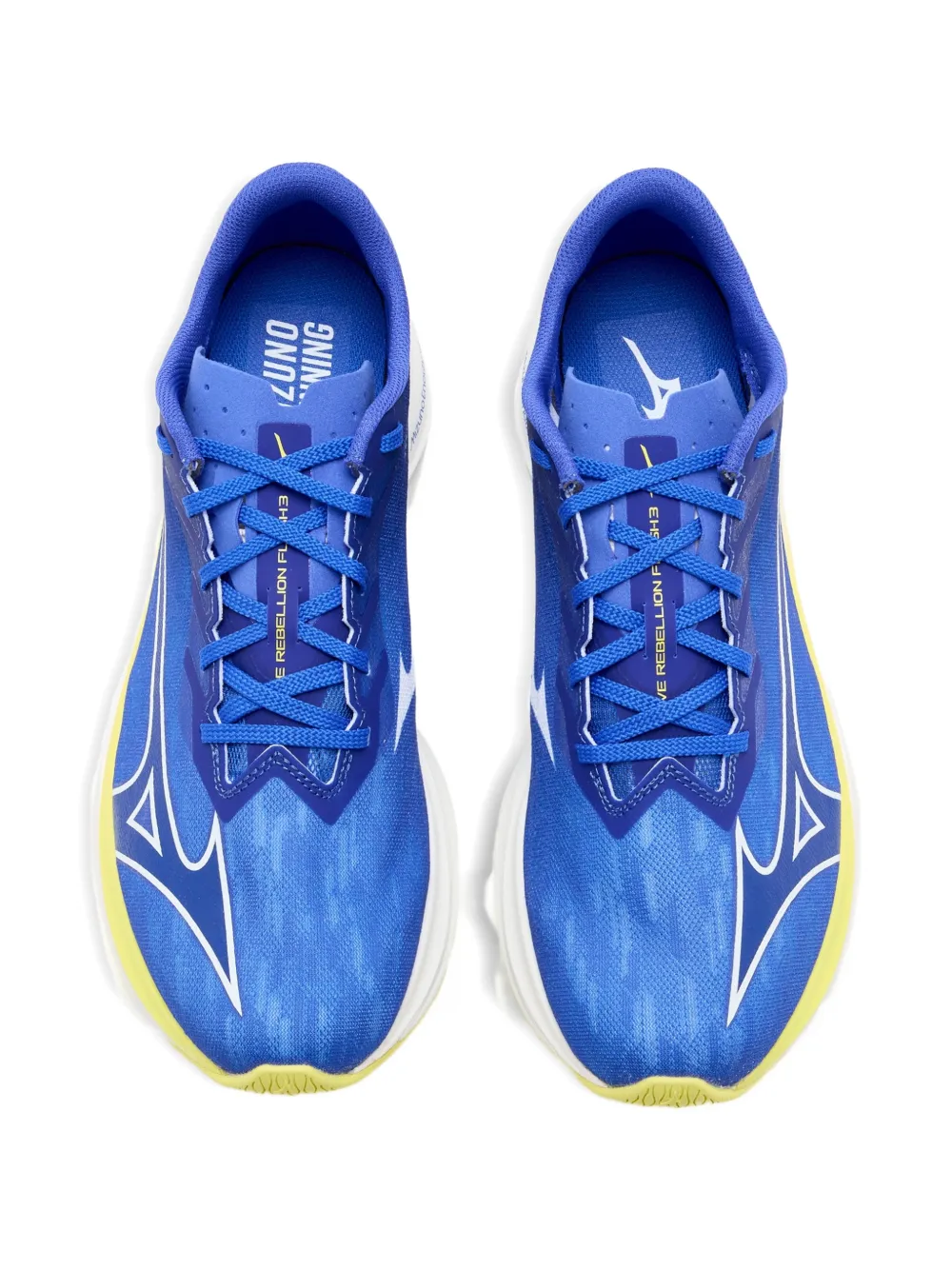 Mizuno Sneakers met logoprint Blauw