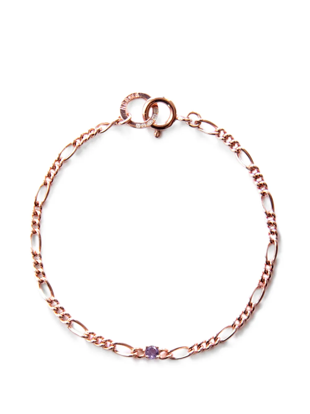 NORMA JEWELLERY Bracciale con ametista - Rosa