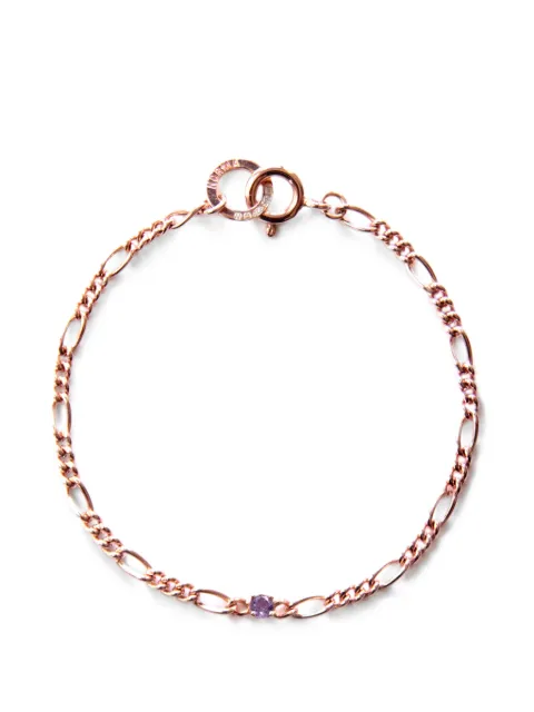 NORMA JEWELLERY amethyst round-cut bracelet