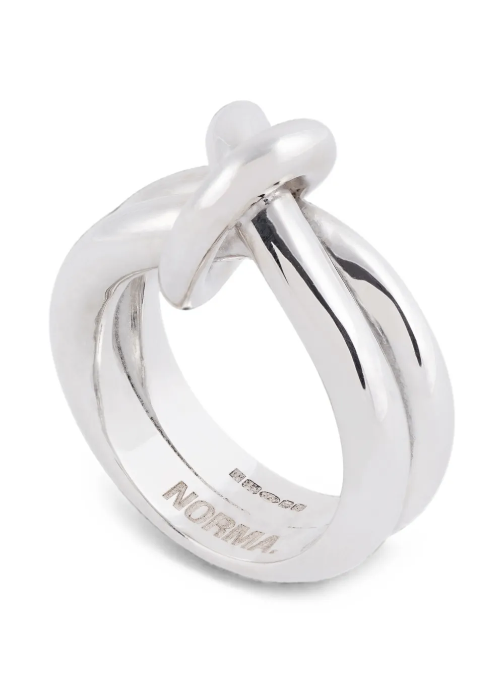 NORMA JEWELLERY XL Ring mit Knoten - Silber