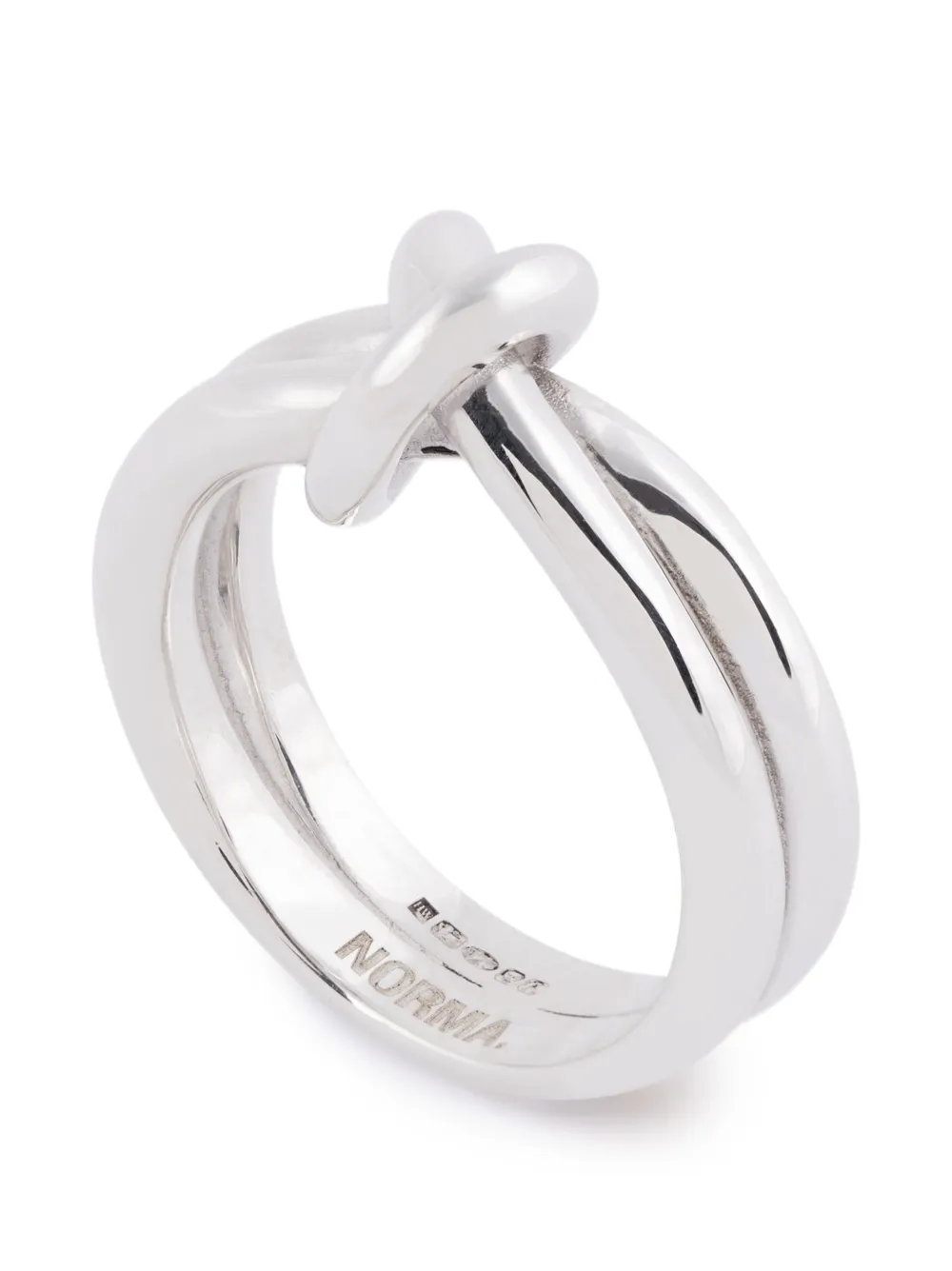 NORMA JEWELLERY Ring mit Knoten - Silber