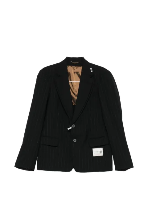 Maison MIHARA YASUHIRO pinstripe two-button blazer