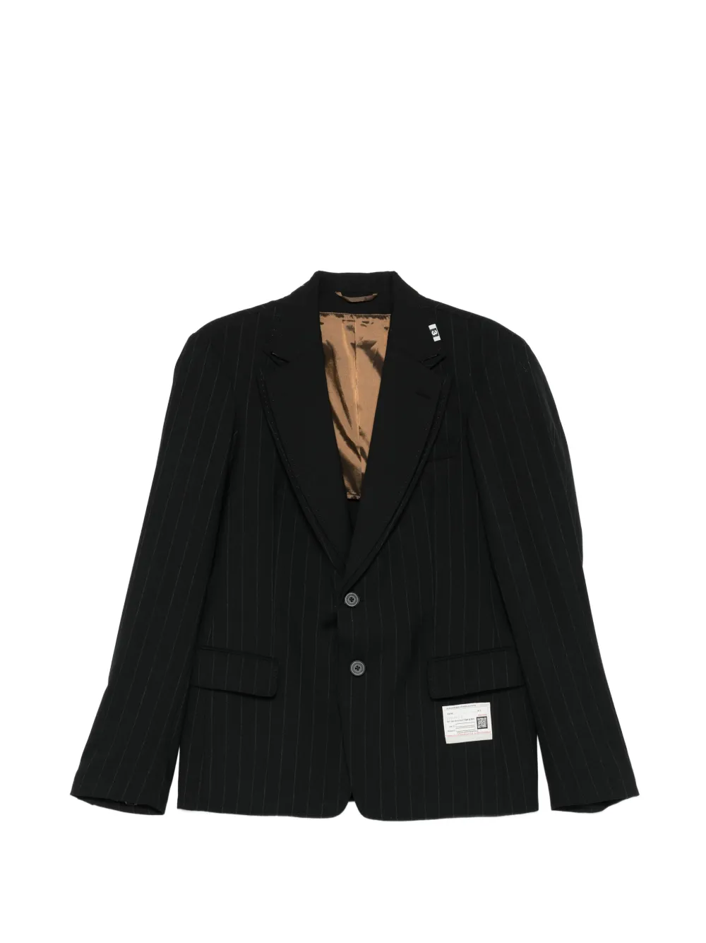 Maison MIHARA YASUHIRO pinstripe two-button blazer - Nero