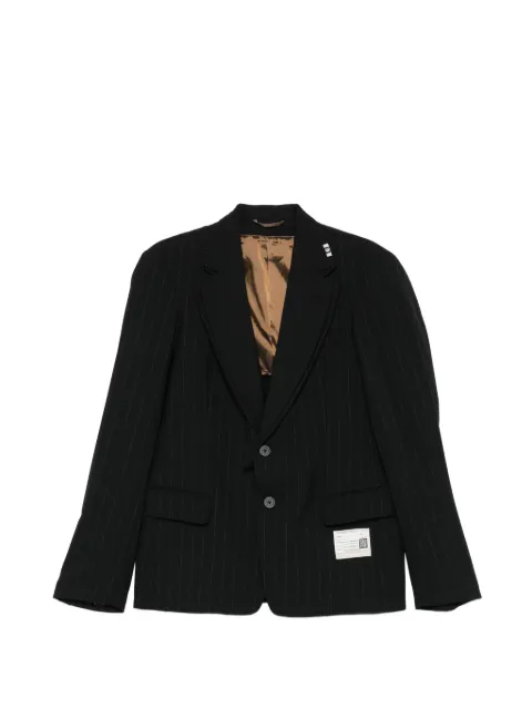 Maison MIHARA YASUHIRO pinstripe two-button blazer