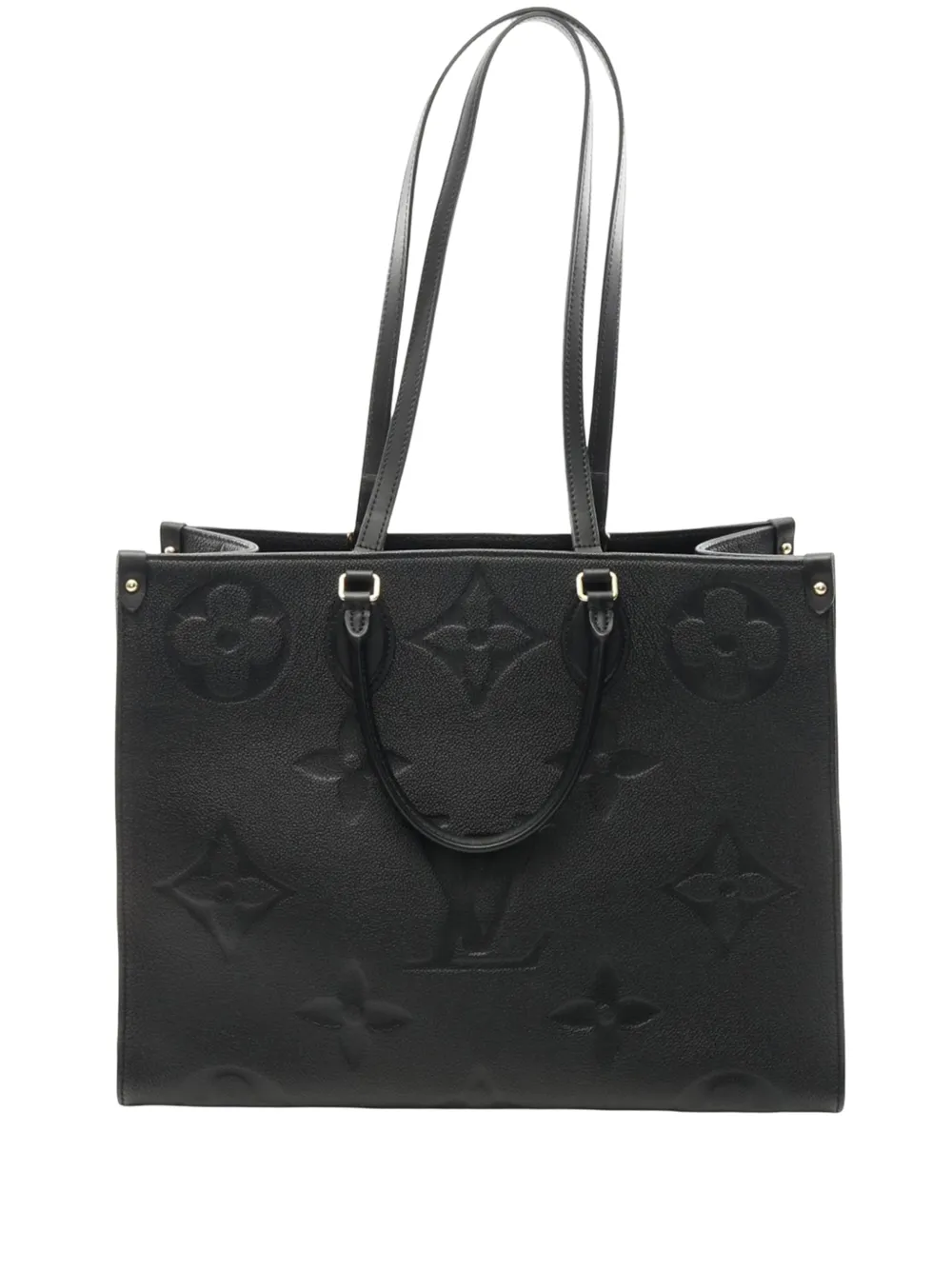 Louis Vuitton Pre-Owned 2021-2025 Monogram Empreinte Onthego GM satchel - Schwarz