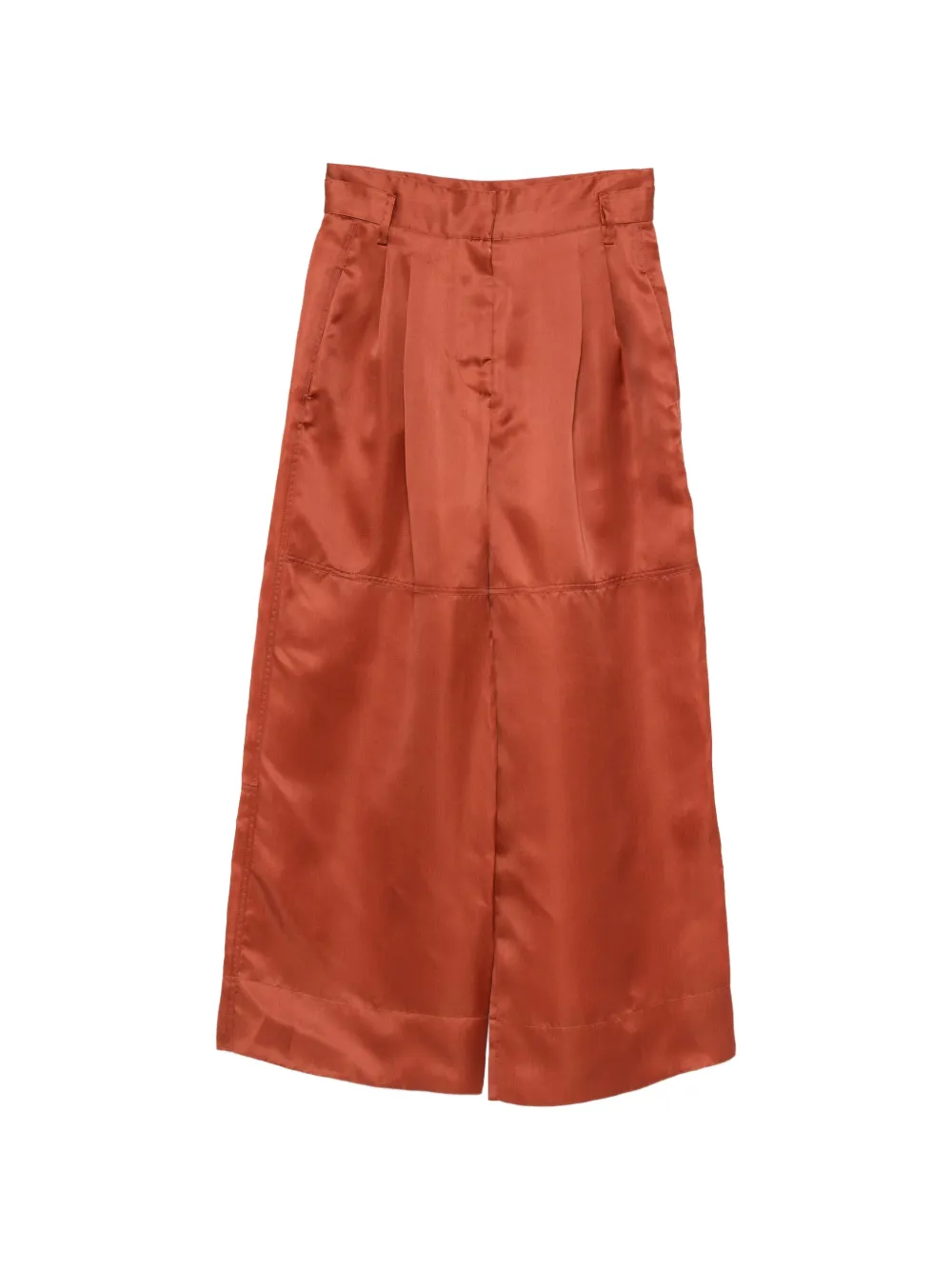 Alberta Ferretti pleated trousers - Rosso