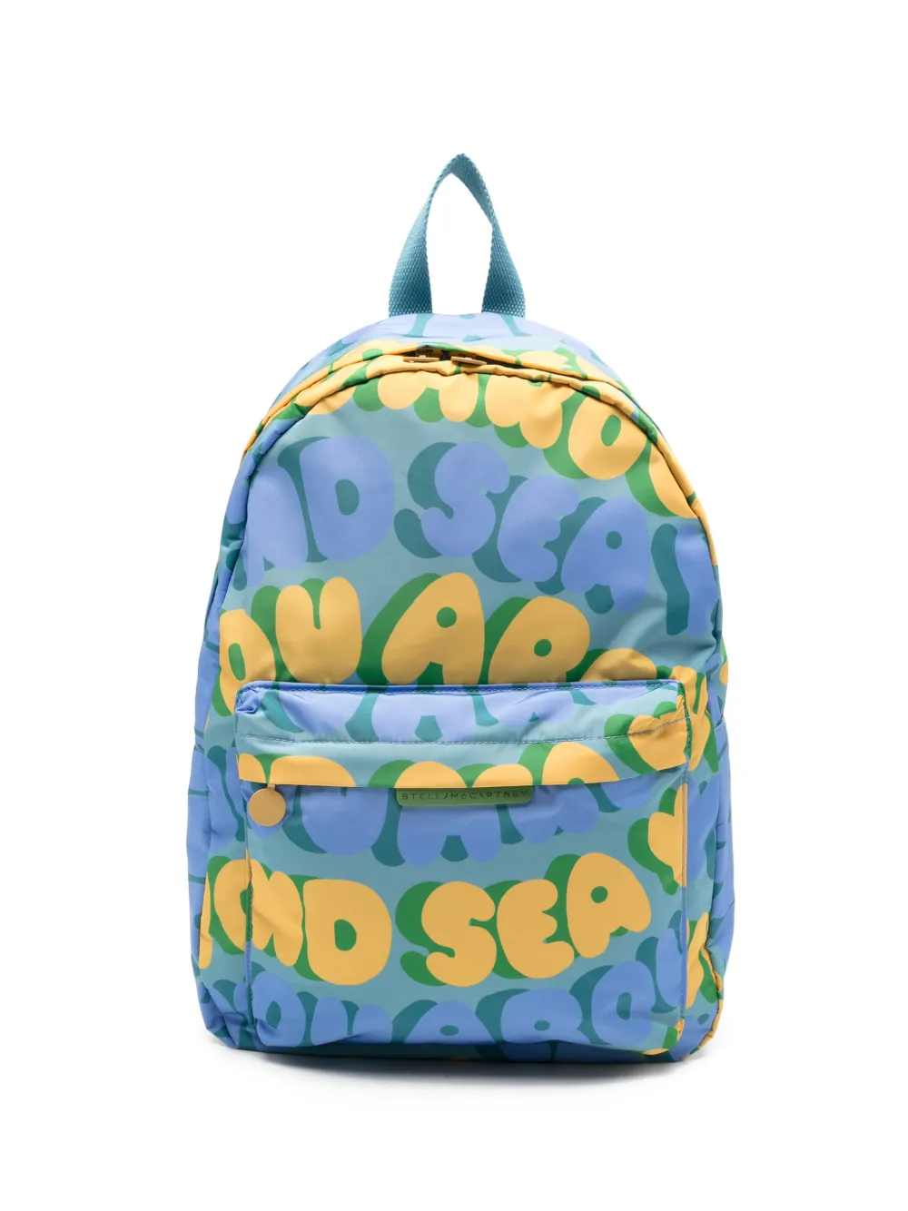 Stella McCartney Kids graphic backpack - Blu