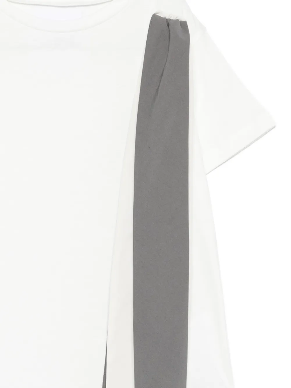  Douuod Kids Sash-detail T-shirt - White 