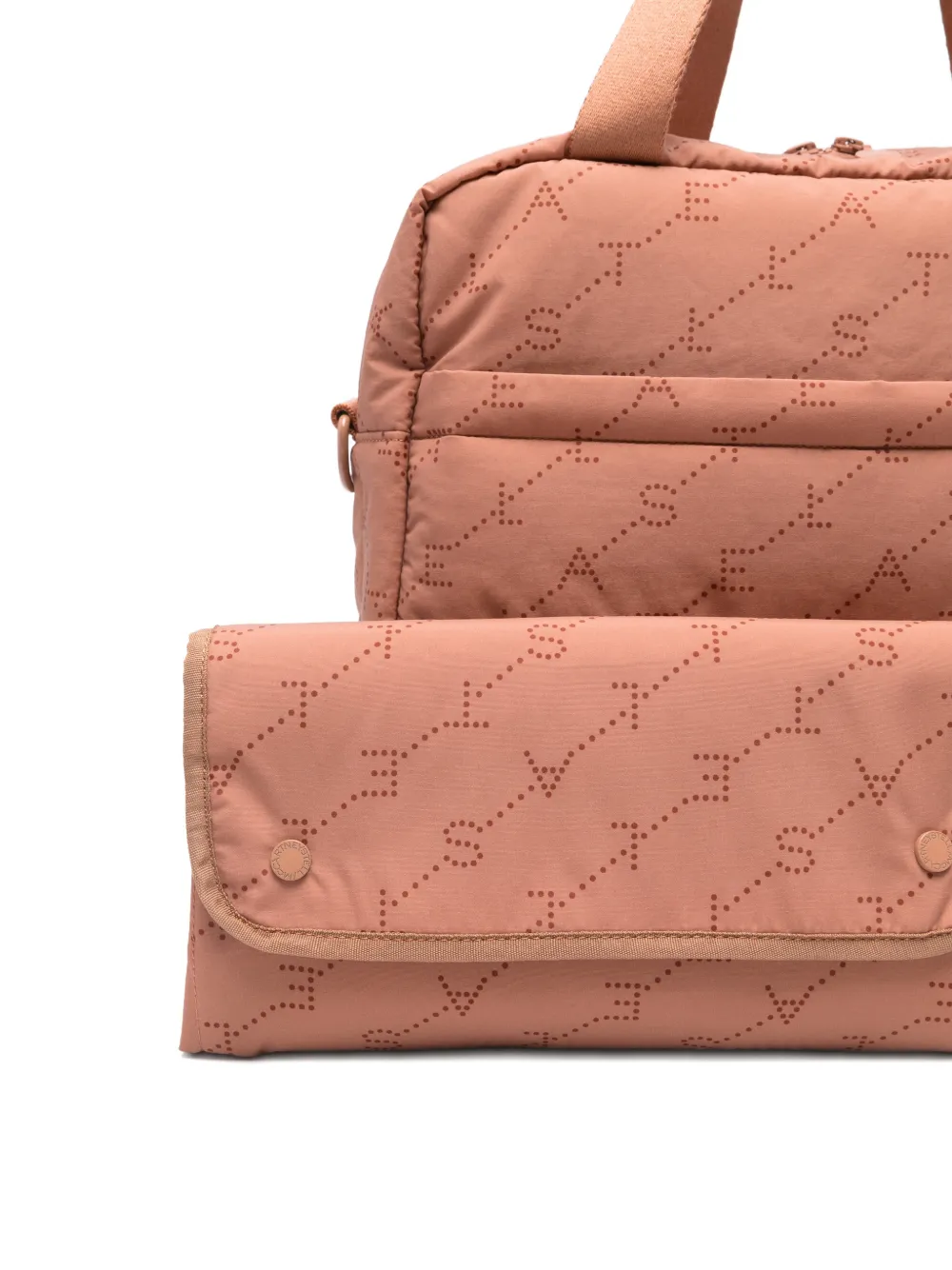  Stella Mccartney Kids Bolso Cambiador Con Motivo - Marrón 
