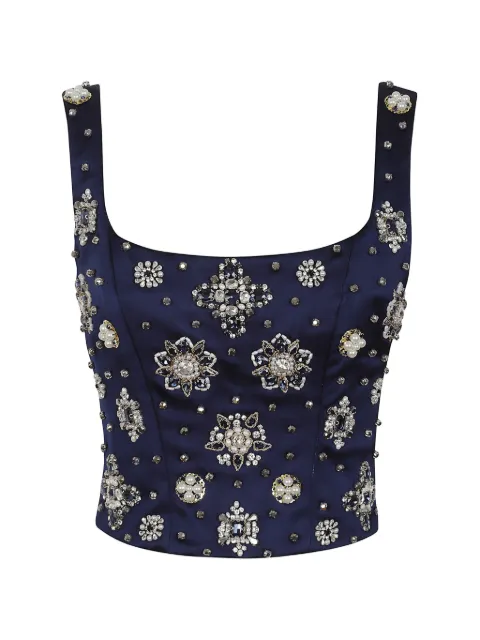alice + olivia embellished corset