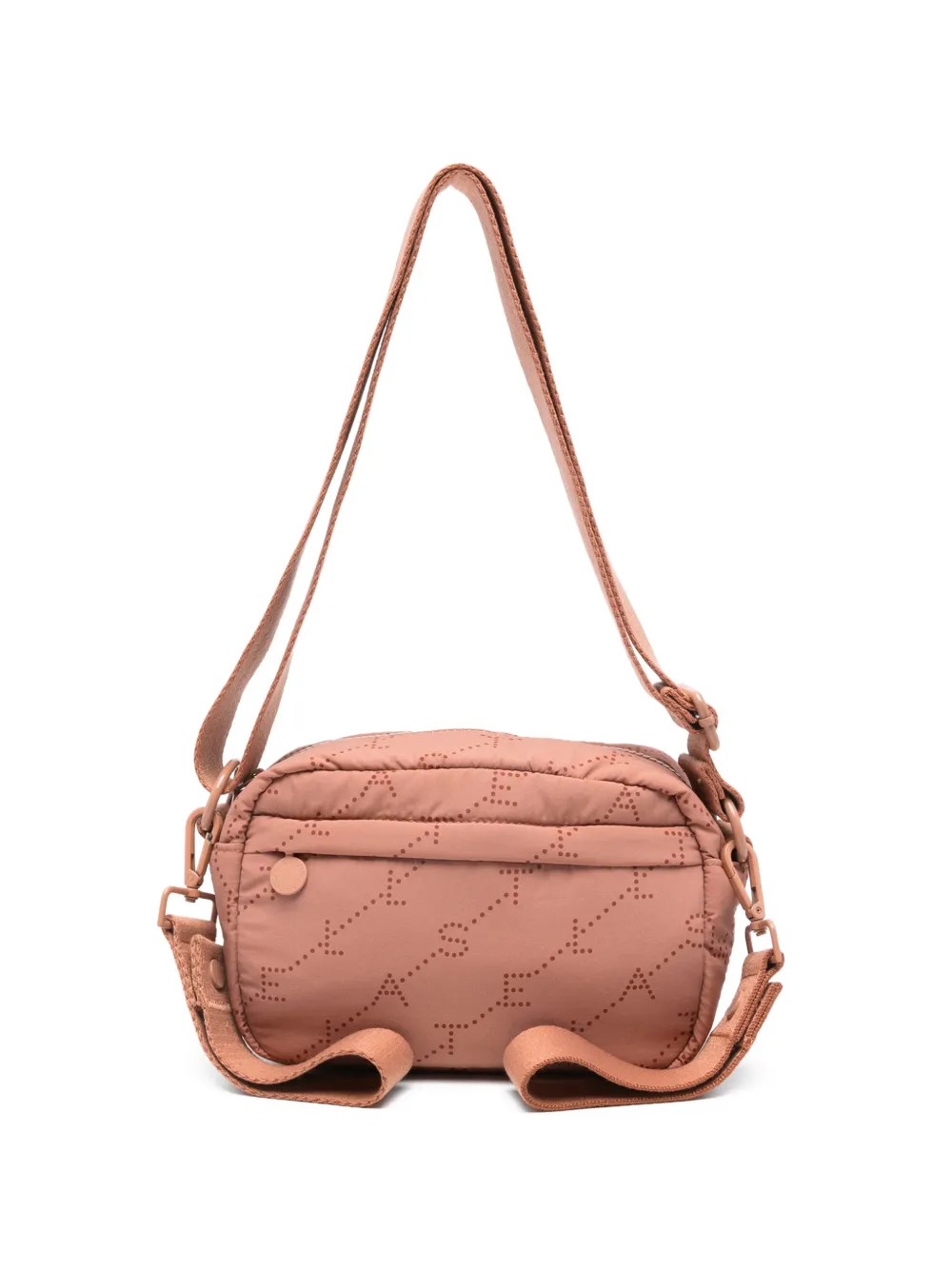 Stella McCartney Kids Diaper dotted-logo crossbody bag - Toni neutri