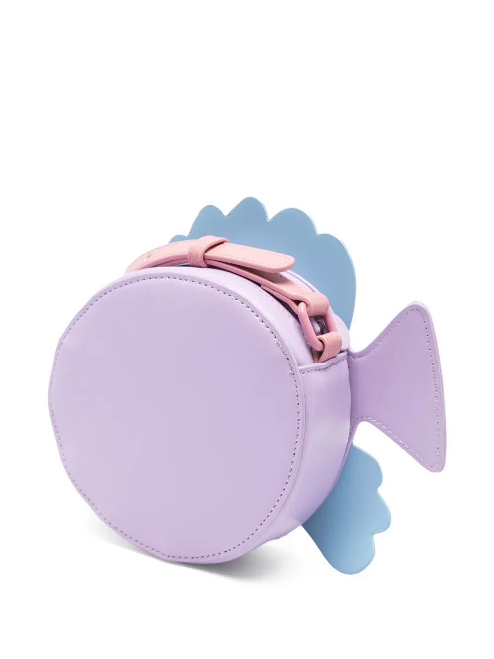  Stella Mccartney Kids Fish-appliqué Shoulder Bag - Purple 
